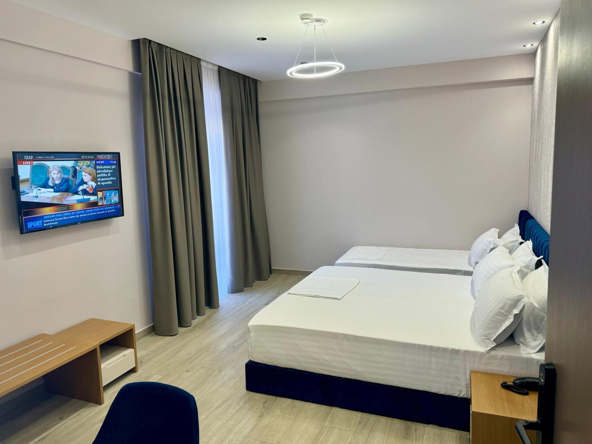 Residence Inn Tirana Bagian luar foto